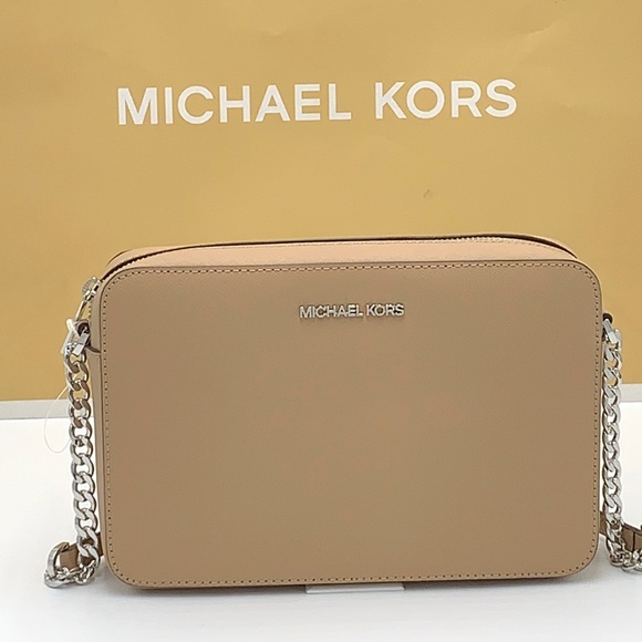MICHAEL KORS LARGE EAST WEST CROSSBODY CAMEL COLOR - Picture 2 of 15